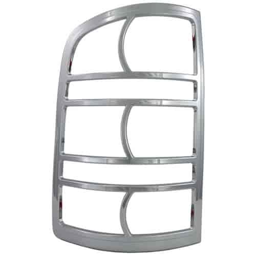 Tail Lamp Bezel Triple Chrome Plated ABS Pair