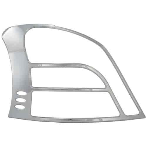 Tail Lamp Bezel Triple Chrome Plated ABS Pair