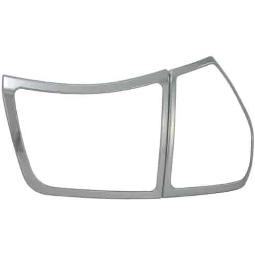 Tail Lamp Bezel Triple Chrome Plated ABS Pair