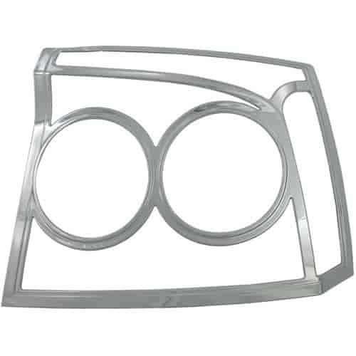 Tail Lamp Bezel Triple Chrome Plated ABS Pair
