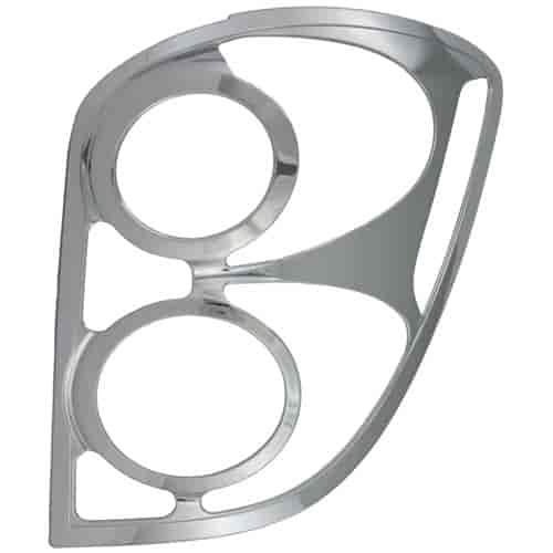 Tail Lamp Bezel Triple Chrome Plated ABS Pair