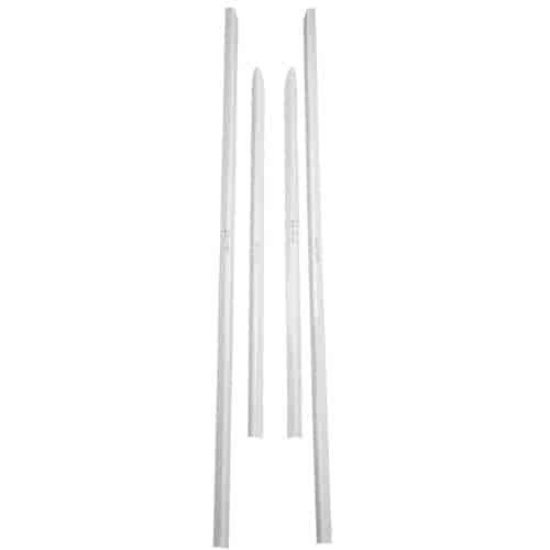 2009-2014 Dodge Ram 1500 4 Piece SS Window Sill Trim -Quad Cab