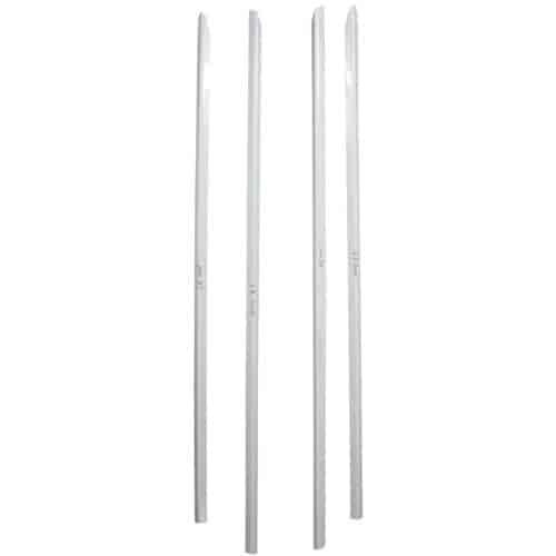2009-2014 Dodge Ram 1500 4 Piece SS Window Sill Trim - Crew Cab