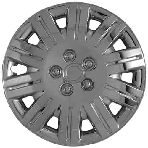 Aftermarket Wheel Cover 16 in. Wheel # 8020 Metal Clip Silver Finish