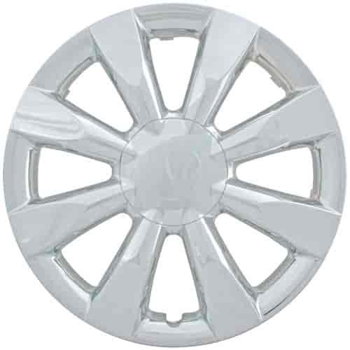 Aftermarket Wheel Cover 15 in. Wheel # W73678 Metal Clip Chrome Finish