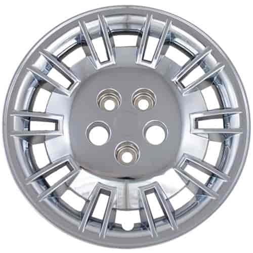 Aftermarket Wheel Cover 17 in. Wheel # 8022 Bolt-On Clip Chrome Finish