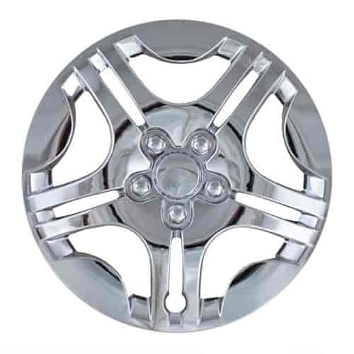 Aftermarket Wheel Cover 15 in. Wheel # 3238 Metal Clip Chrome Finish