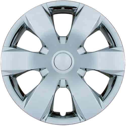 Aftermarket Wheel Cover 14 in. Wheel # 61137 Metal Clip Chrome Finish