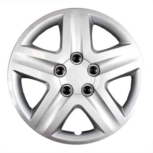 Aftermarket Wheel Cover 16 in. Wheel # 3021 Metal Clip Silver Finish
