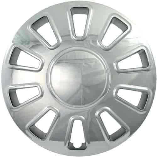 Aftermarket Wheel Cover 17 in. Wheel # 7050 Push-On Clip Chrome Finish