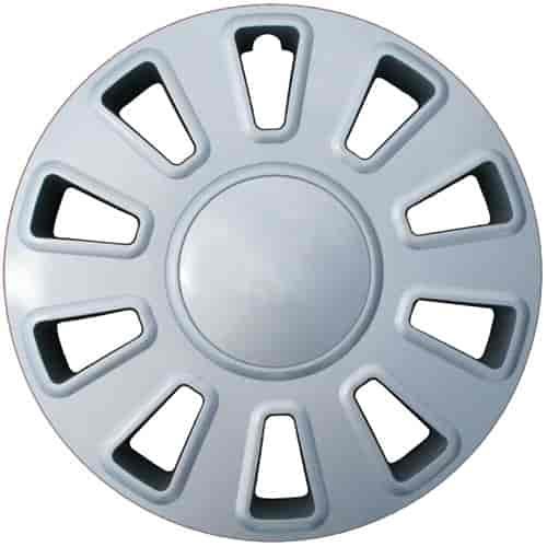 Aftermarket Wheel Cover 17 in. Wheel # 7050 Push-On Clip Silver Finish