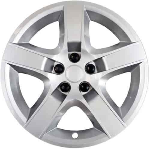 Aftermarket Wheel Cover 17 in. Wheel # 3277 Bolt-On Clip Silver Finish