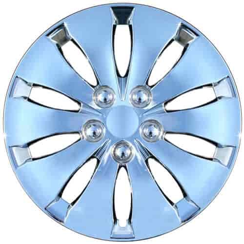 Aftermarket Wheel Cover 16 in. Wheel # 55071 Metal Clip Chrome Finish