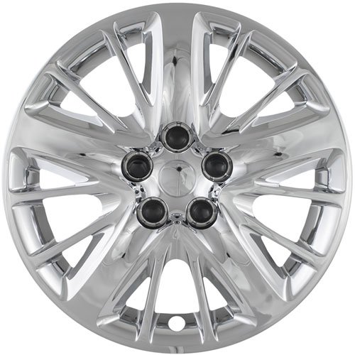 Matte Silver Wheel Cover 2014 Chevy Impala LS