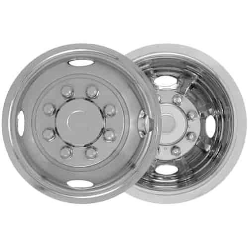 UNIVERSAL - Chrome ABS 16 Push On 8Lugs 4HH