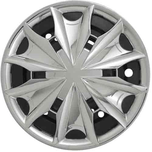 Aftermarket Wheel Cover 16 in. 2 Purf. Wheel Covers Plastic Clip Chrome Finish
