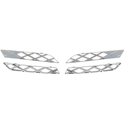 Grille Overlay 1 pc. Triple Chrome Plated ABS