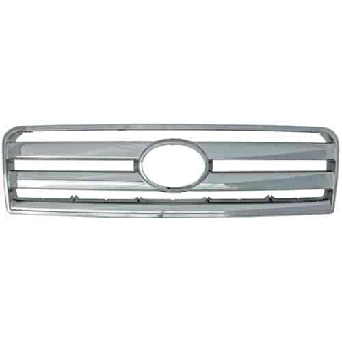 Grille Overlay 1 pc. Triple Chrome Plated ABS Snap-In
