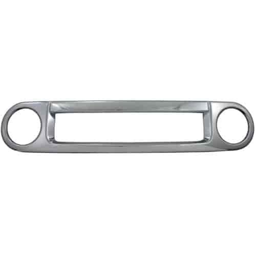 Grille Overlay 1 pc. Triple Chrome Plated ABS Snap-In
