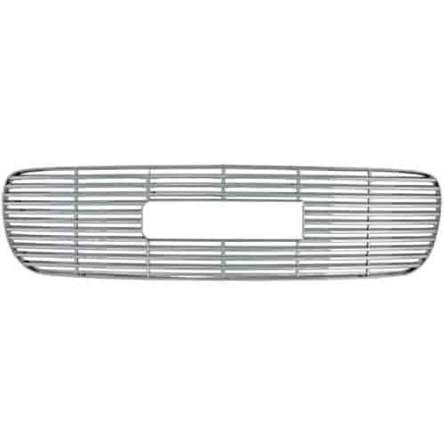 Grille Overlay 1 pc. Triple Chrome Plated ABS Snap-In