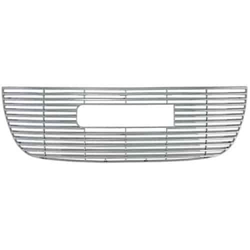 Grille Overlay 1 pc. Triple Chrome Plated ABS Snap-In