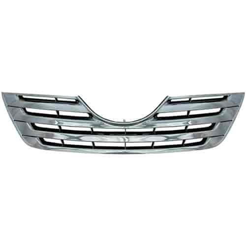 Grille Overlay 1 pc. Triple Chrome Plated ABS Snap-In
