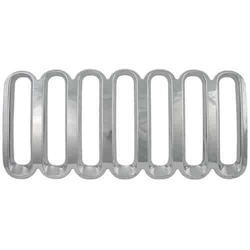Grille Overlay 1 pc. Triple Chrome Plated ABS Snap-In