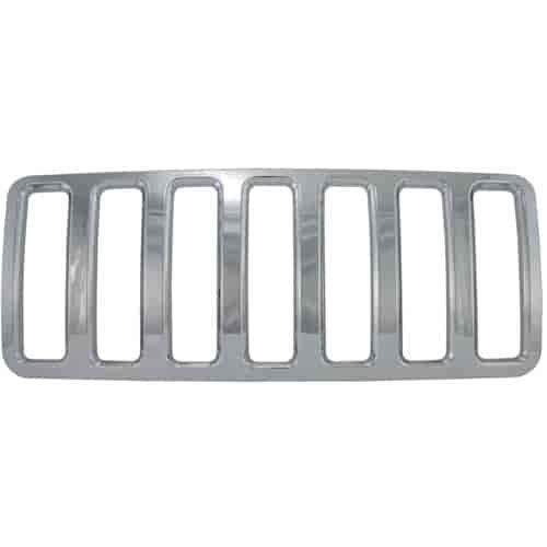 Grille Overlay 1 pc. Triple Chrome Plated ABS Snap-In