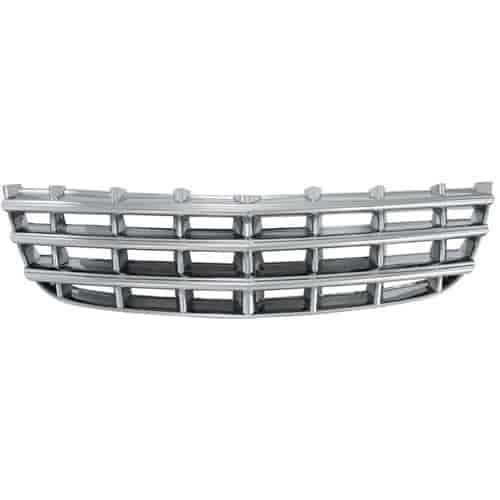 Grille Overlay 1 pc. Triple Chrome Plated ABS Snap-In