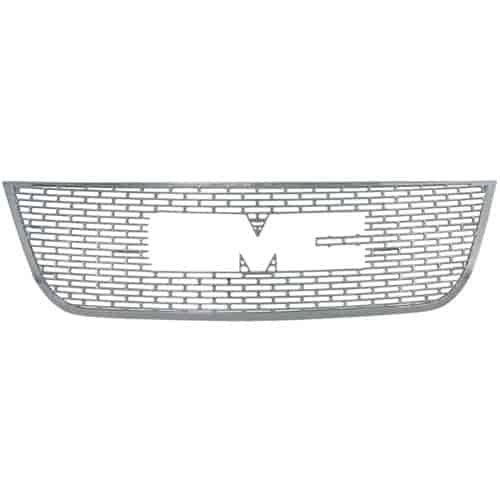 Grille Overlay 1 pc. Triple Chrome Plated ABS Snap-In