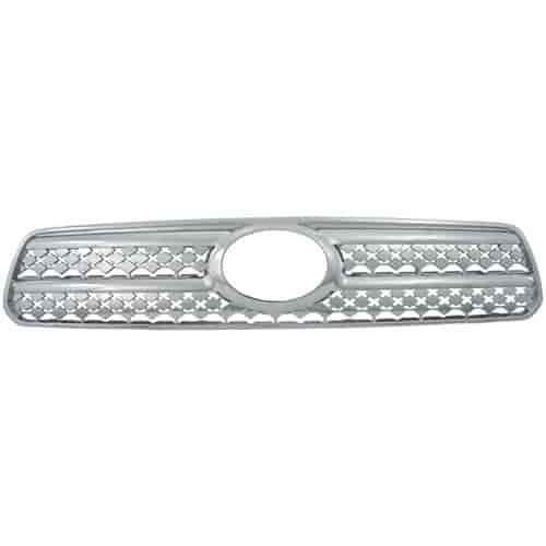 Grille Overlay 1 pc. Triple Chrome Plated ABS