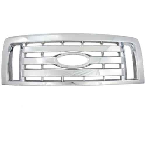 Grille Overlay 1 pc. Triple Chrome Plated ABS
