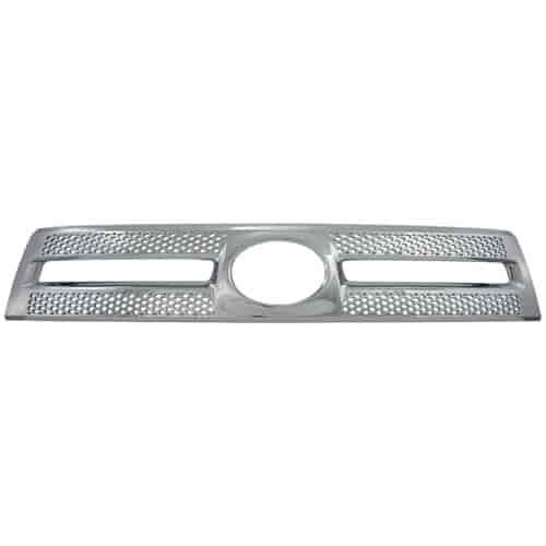 Grille Overlay 1 pc. Triple Chrome Plated ABS