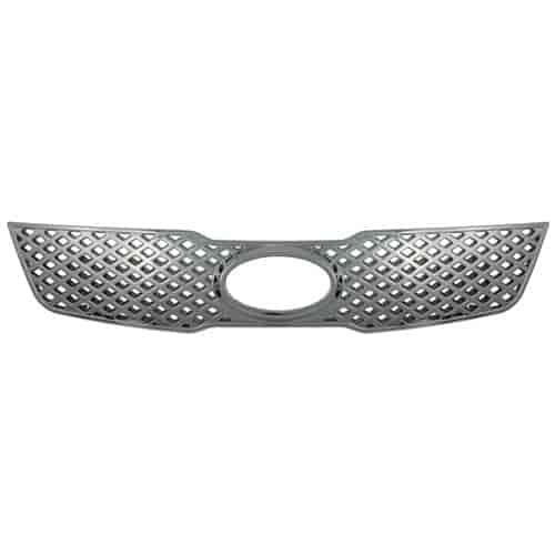 Grille Overlay 1 pc. Triple Chrome Plated ABS