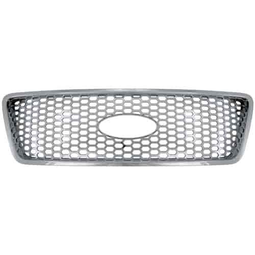 Grille Overlay 1 pc. Triple Chrome Plated ABS