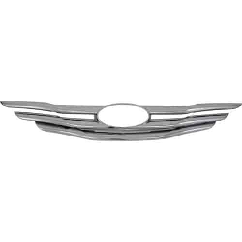 Grille Overlay 1 pc. Triple Chrome Plated ABS