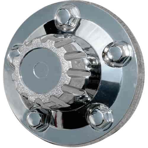CHROME RALLY WHEEL CONE CENTER