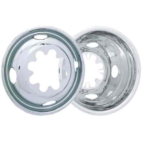 2000-2010 Chevrolet GMC 3500 16 SS Lug Covers 8Lugs 4HH