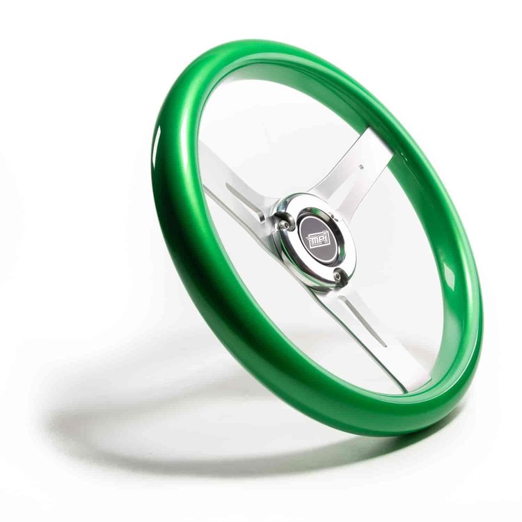 Corsa Boat/Golf Cart Steering Wheel [Green]
