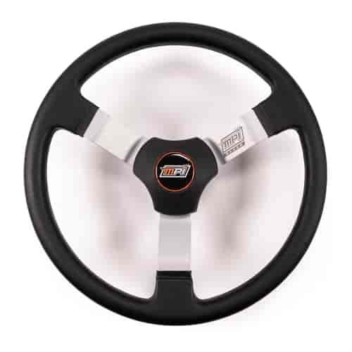 Aluminum Racer Dirt Dished 17 in. Steering Wheel