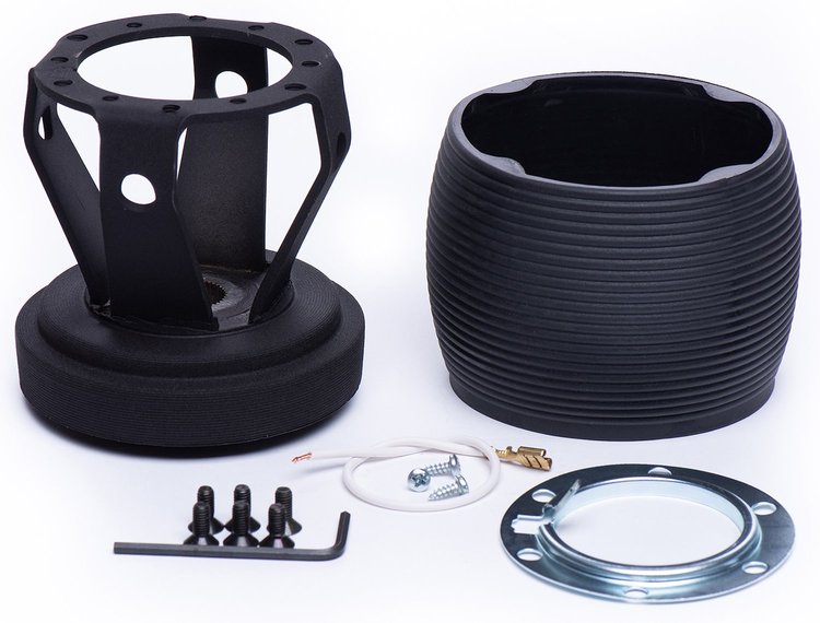 Bolt-On Steering Wheel Adapter 6-Bolt Aluminum - Select Porsche Models