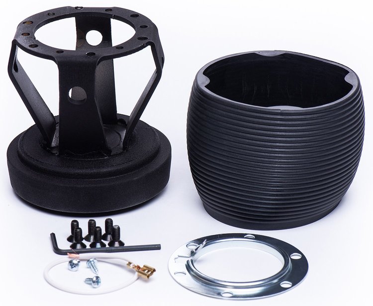 Bolt-On Steering Wheel Adapter 6-Bolt Aluminum - Select Volkswagen Models