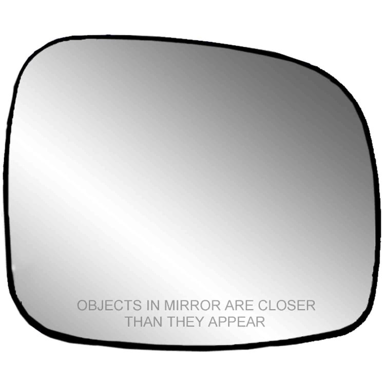 Heated Replacement Glass Assembly for 08-14 Town & Country w/o Blind Spot lens; 08-14 Grand Carvan w