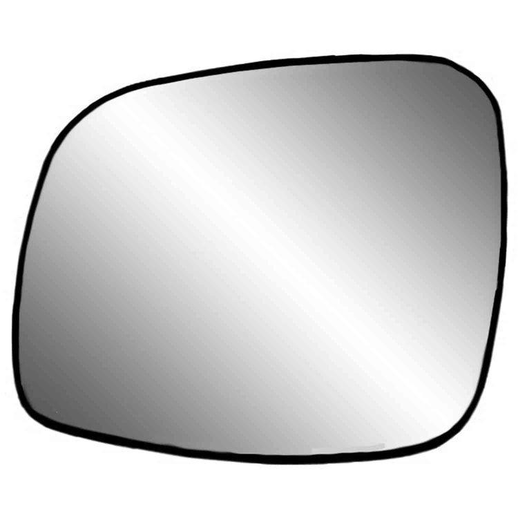 Heated Replacement Glass Assembly for 08-14 Town & Country w/o Blind Spot lens; 08-14 Grand Carvan w