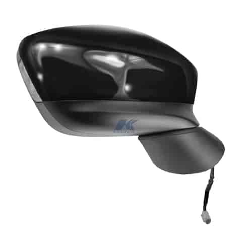 13-14 MAZDA CX-5 black w/ PTM cover w/ turn signal w/ out blind spot detection foldaway Pass Side Po