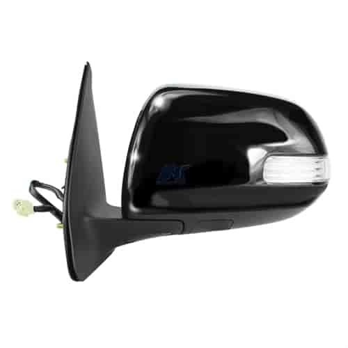 12-15 TOYOTA Tacoma textured black w/ PTM cover w/ turn signal foldaway Driver Side Power