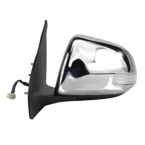 13-15 TOYOTA Tacoma textured black w/ chrome cover w/ turn signal foldaway Driver Side Power