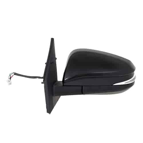 OEM Style Replacement Mirror for 13-15 TOYOTA RAV4 US built to 11-14-15 textured black w/PTM cover w