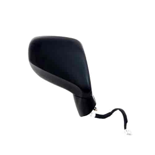 OEM Style Replacement Mirror for 08-09 LEXUS ES350 black PTM w/puddle lamp memory foldaway w/o turn