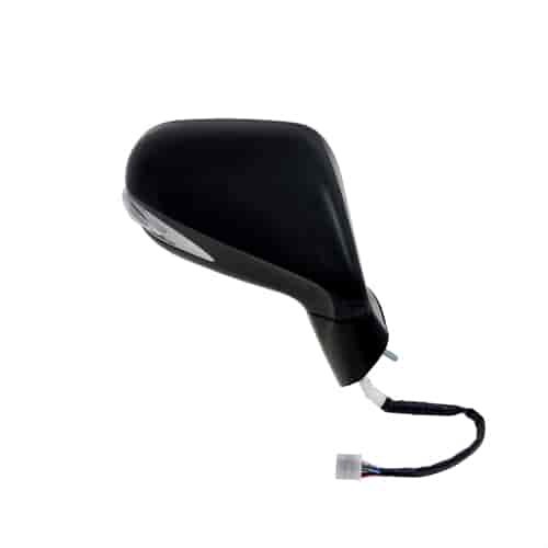 OEM Style Replacement Mirror for 10-12 LEXUS ES350 black PTM w/turn signal puddle lamp memory foldaw